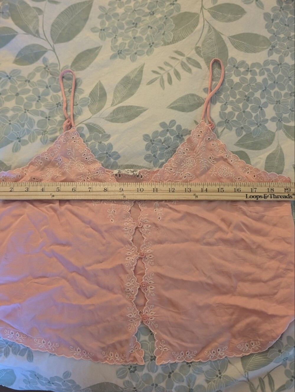 Free People NWOT Pieces Of You Cami sz LRG In Blossom Pink - Picture 7 of 14